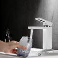 Hot Sale White Bathroom Faucets With Plating